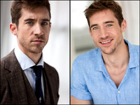actor headshot NYC showing two contrasting styles — professional and creative